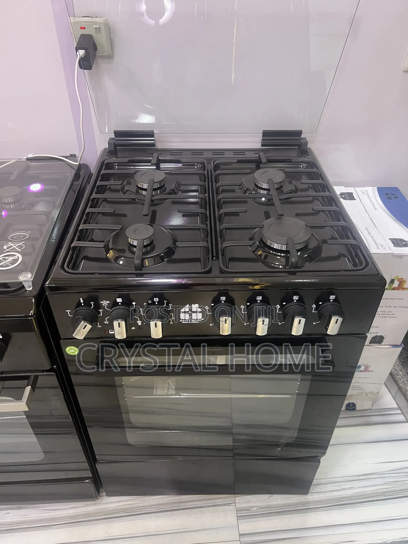 Italian 4 Burner With Oven and Grill
