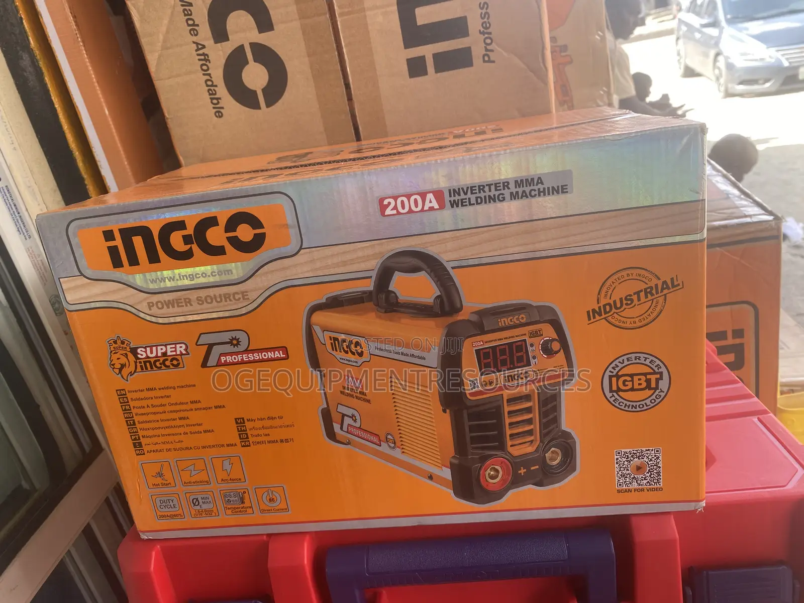 Ingco 200A Inverter MMA Welding Machine (ING-MMA20069)