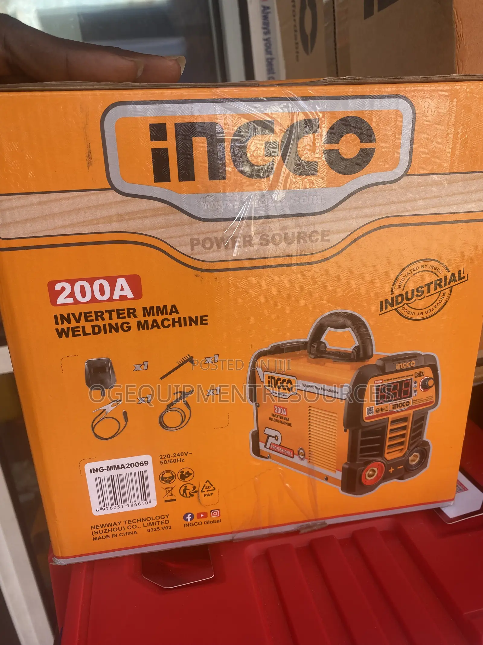 Ingco 200A Inverter MMA Welding Machine (ING-MMA20069)