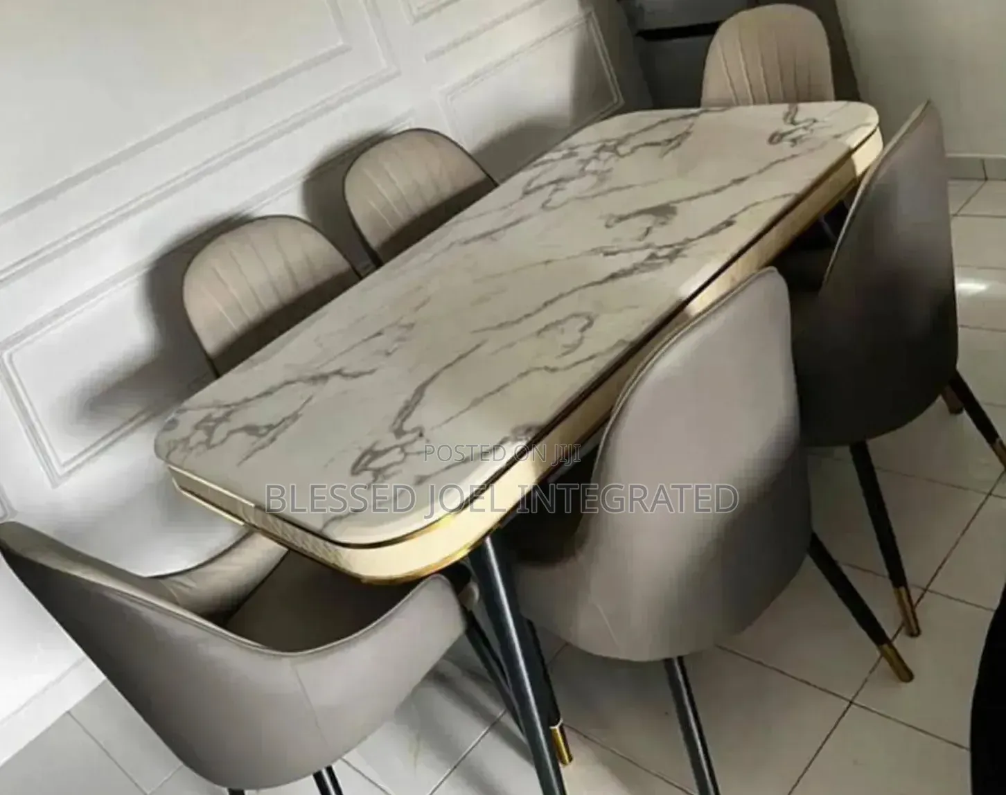 6 Seaters Marble. Dinning