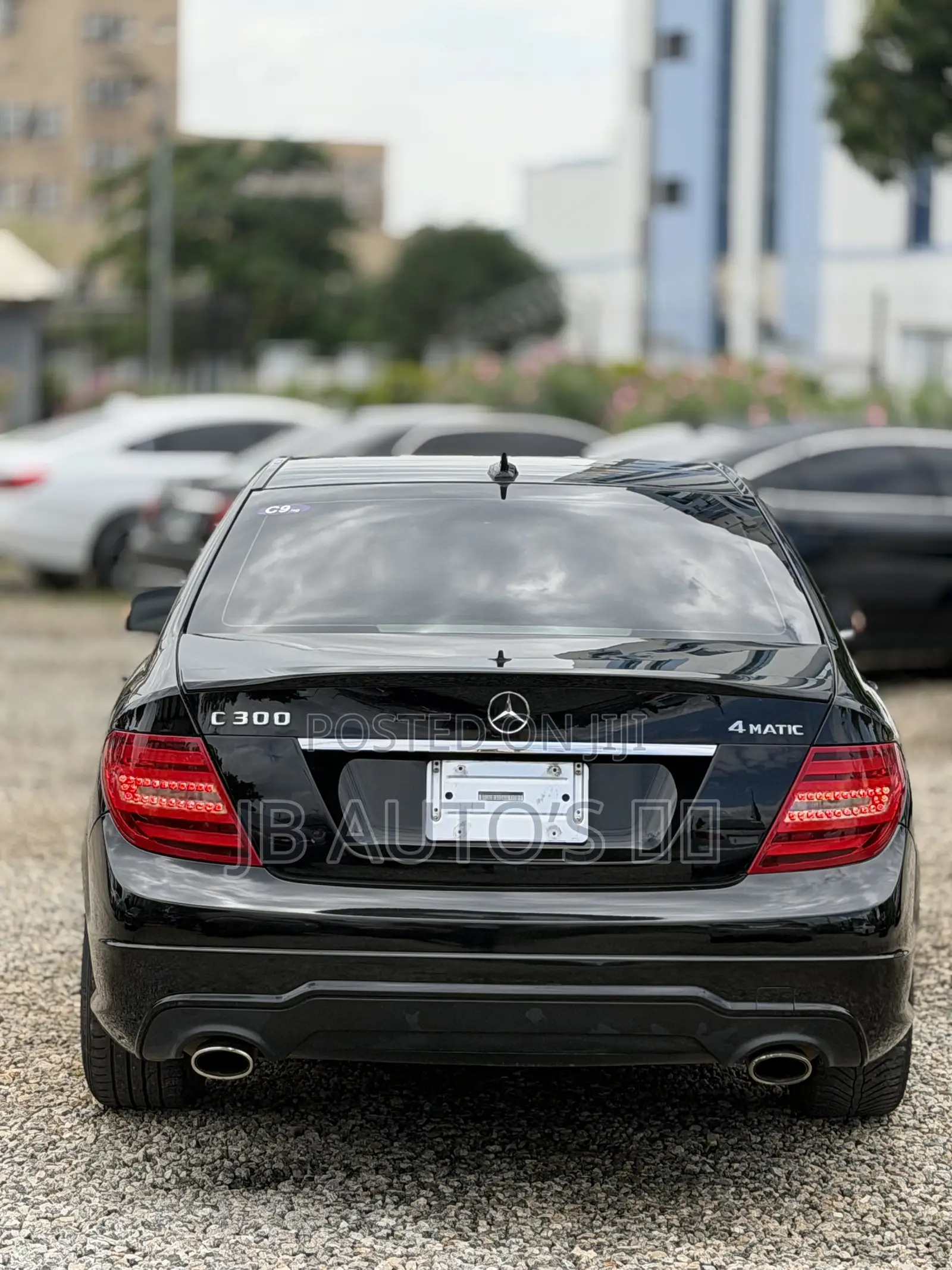 Mercedes-Benz C300 Sport 4Matic Sedan AWD (3.5L 6cyl 7A) 2013 Black