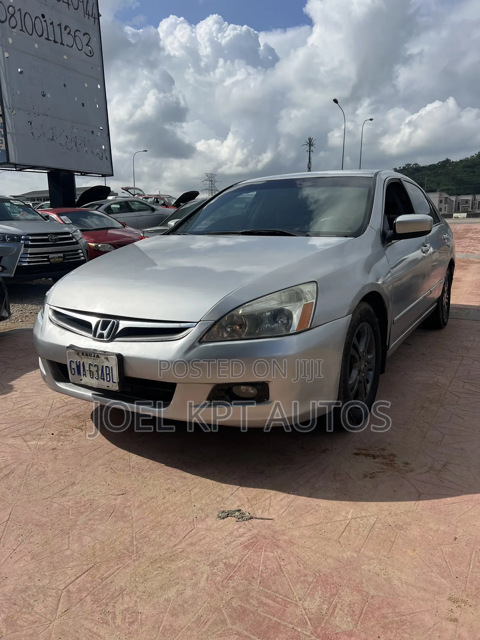 Honda Accord 2007 Silver