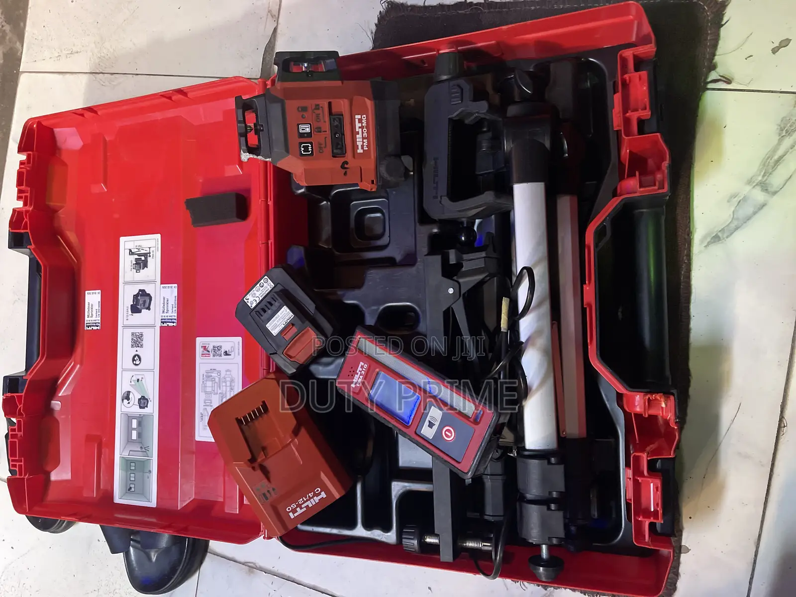 Hilti PM 30-Mg 3×360° Green Line Laser Level Kit – Original