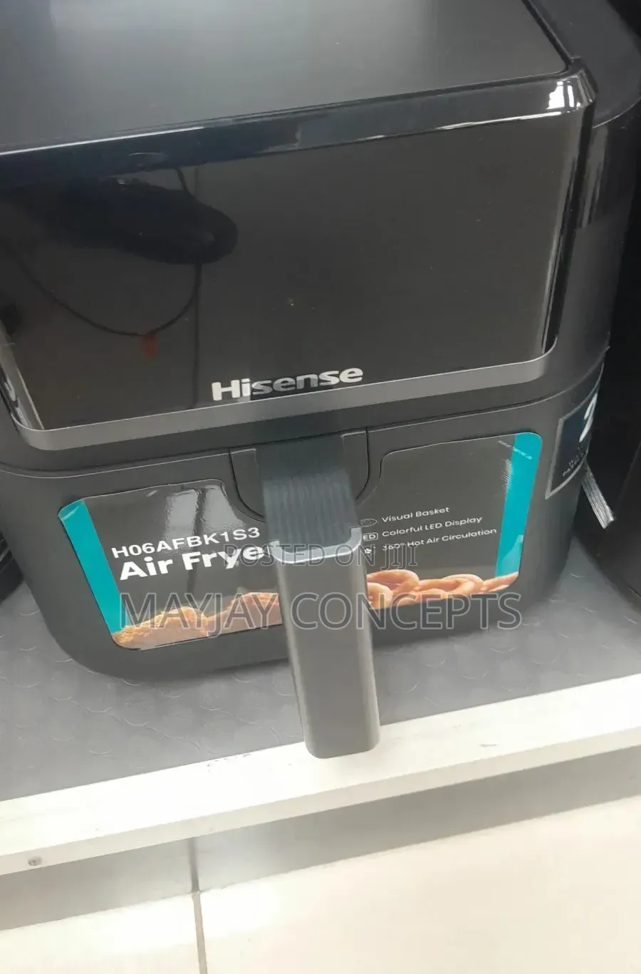 Hisense H06AFBK1S3 6.3L 1700W Digital Touchscreen Air Fryer