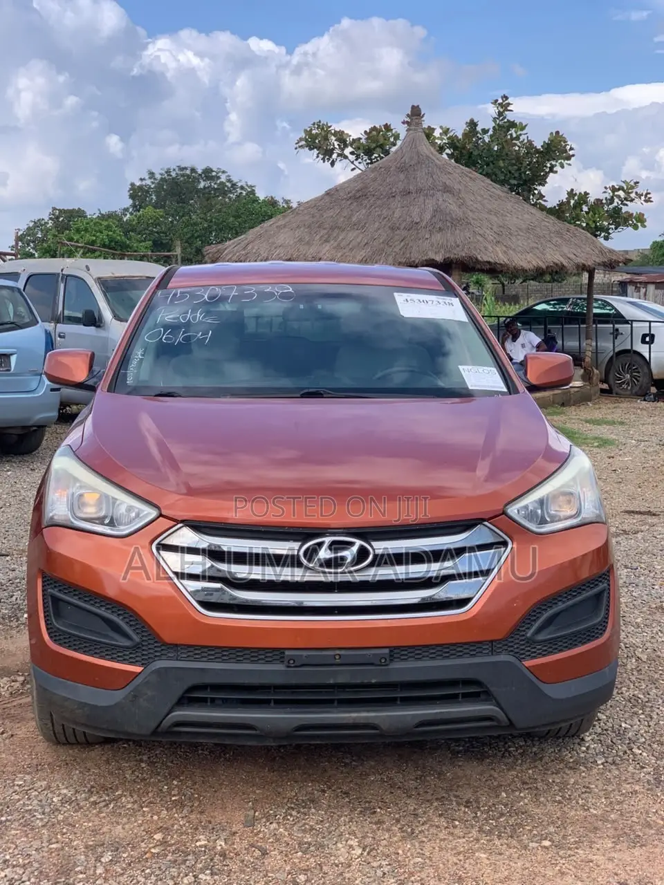 Hyundai Santa Fe 2015 Red
