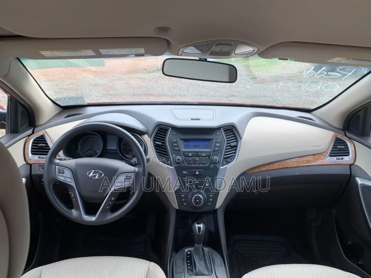 Hyundai Santa Fe 2015 Red