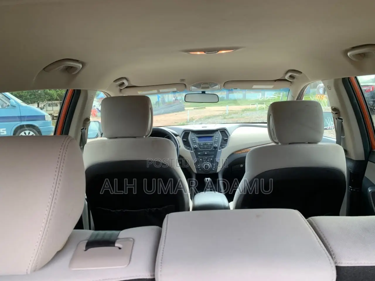 Hyundai Santa Fe 2015 Red