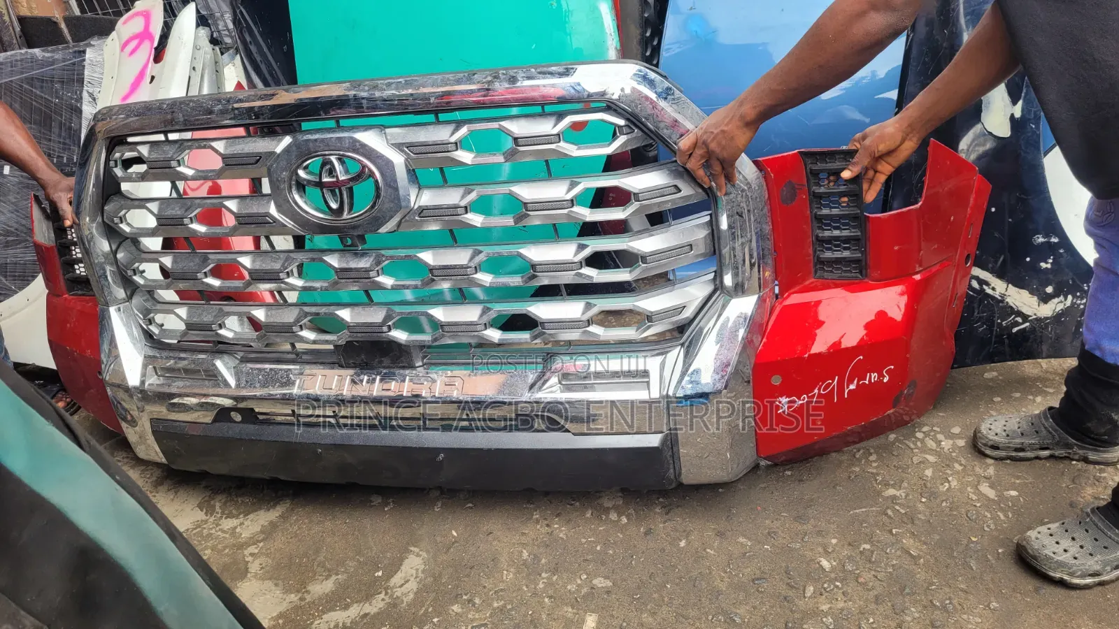 Toyota Front Bumper Complete Tundra 2025
