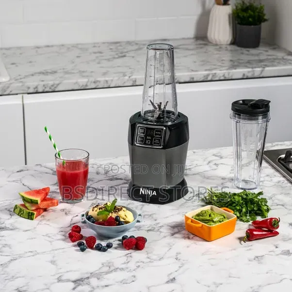 Ninja Personal Blender With Auto-Iq - BN495UK 2 X 700ml Cups