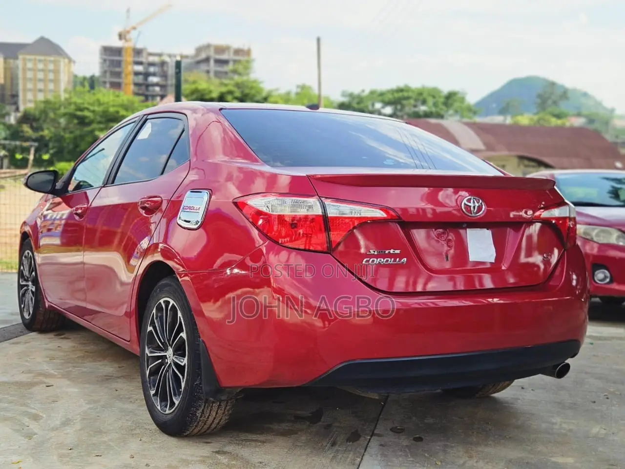 Toyota Corolla LE Premium 4dr Sedan (1.8L 4cyl CVT) 2015 Red