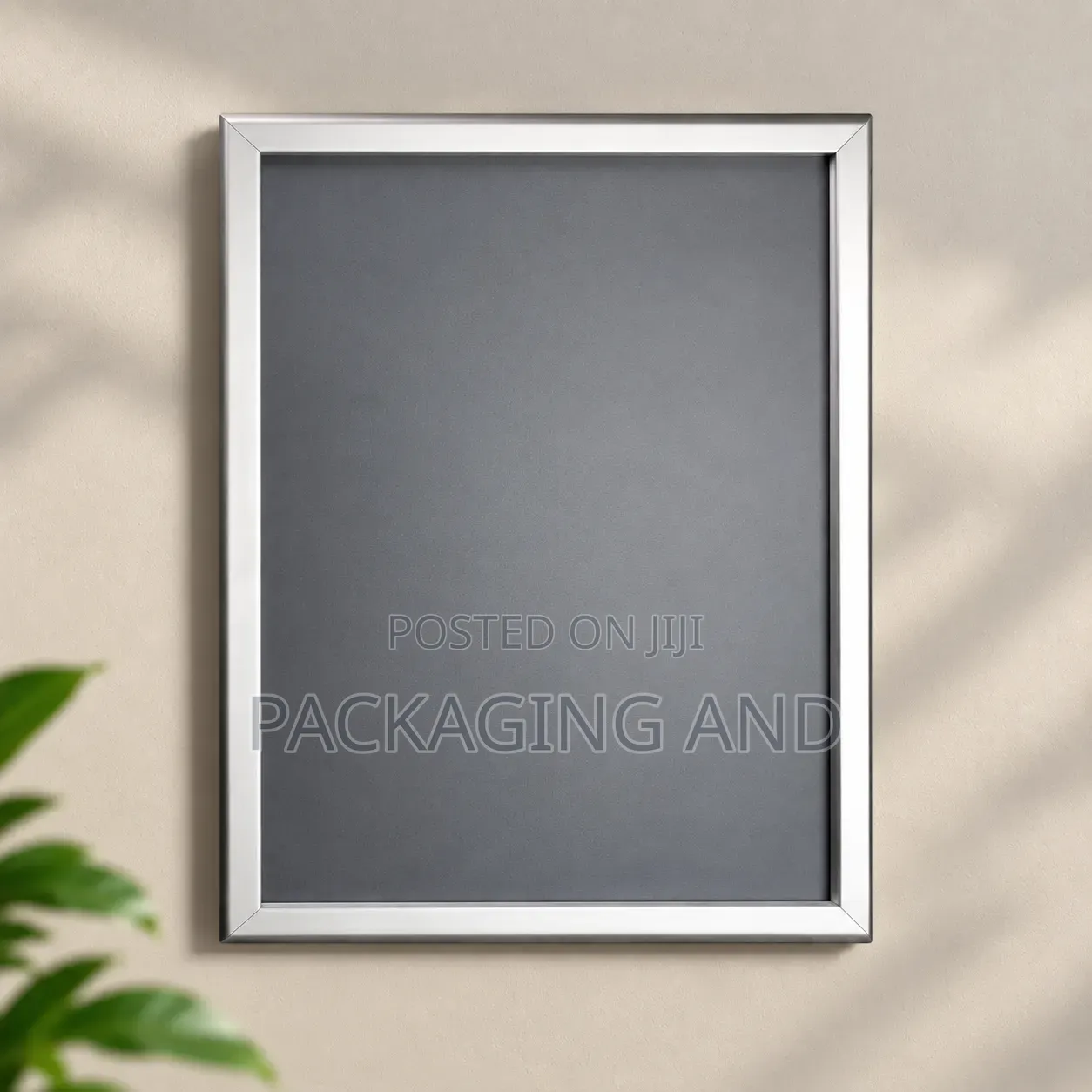 A2 Snapper Frame for Posters, Menus Signage – Plain