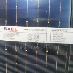 Sael 600w Bifacial Panel