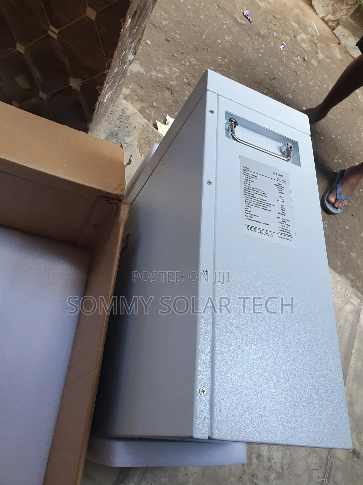 Lumin Lithium Ion Battery 5kwh 25.6v