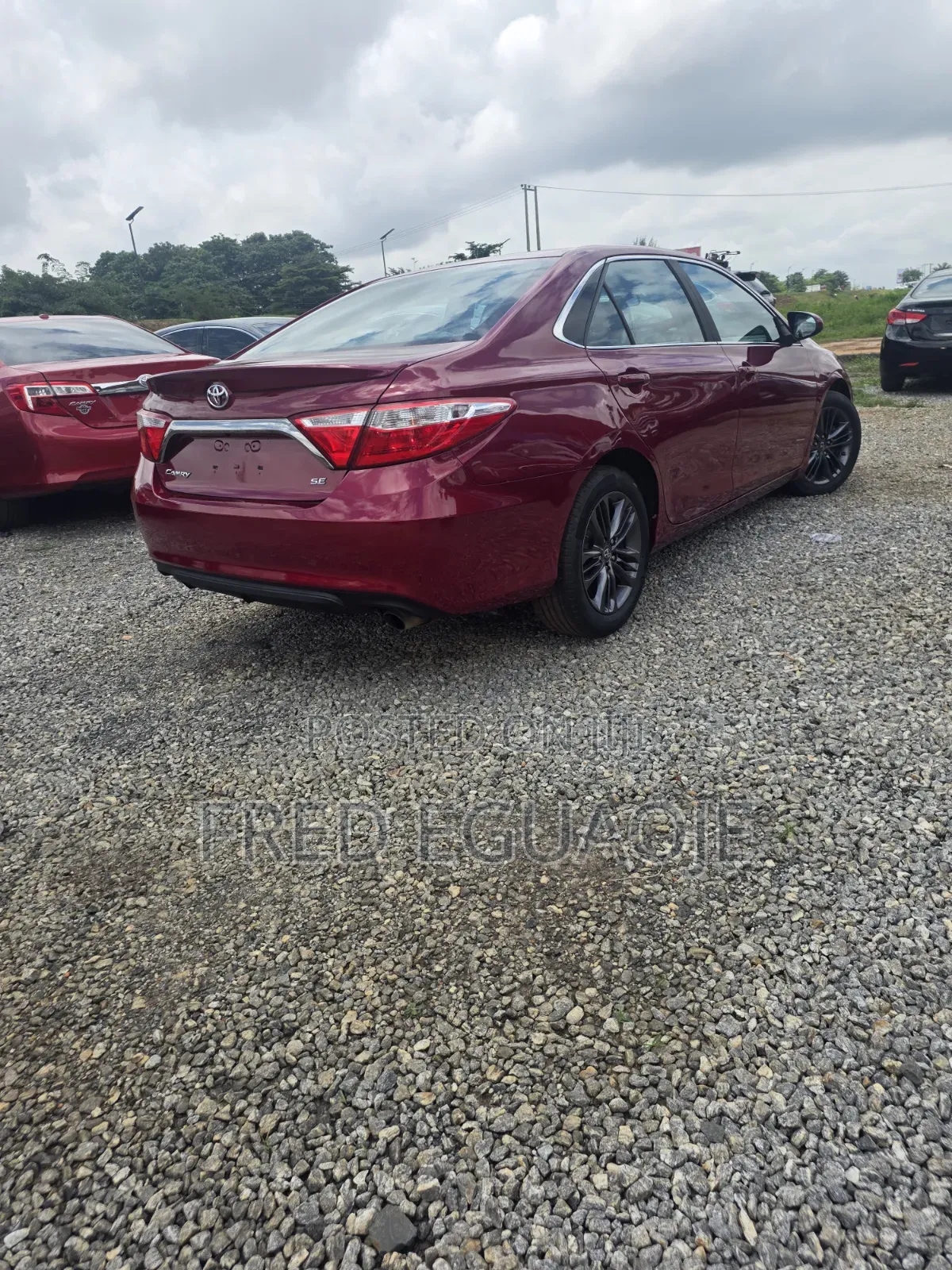 Toyota Camry SE 4dr Sedan (2.5L 4cyl 6A) 2016 Red