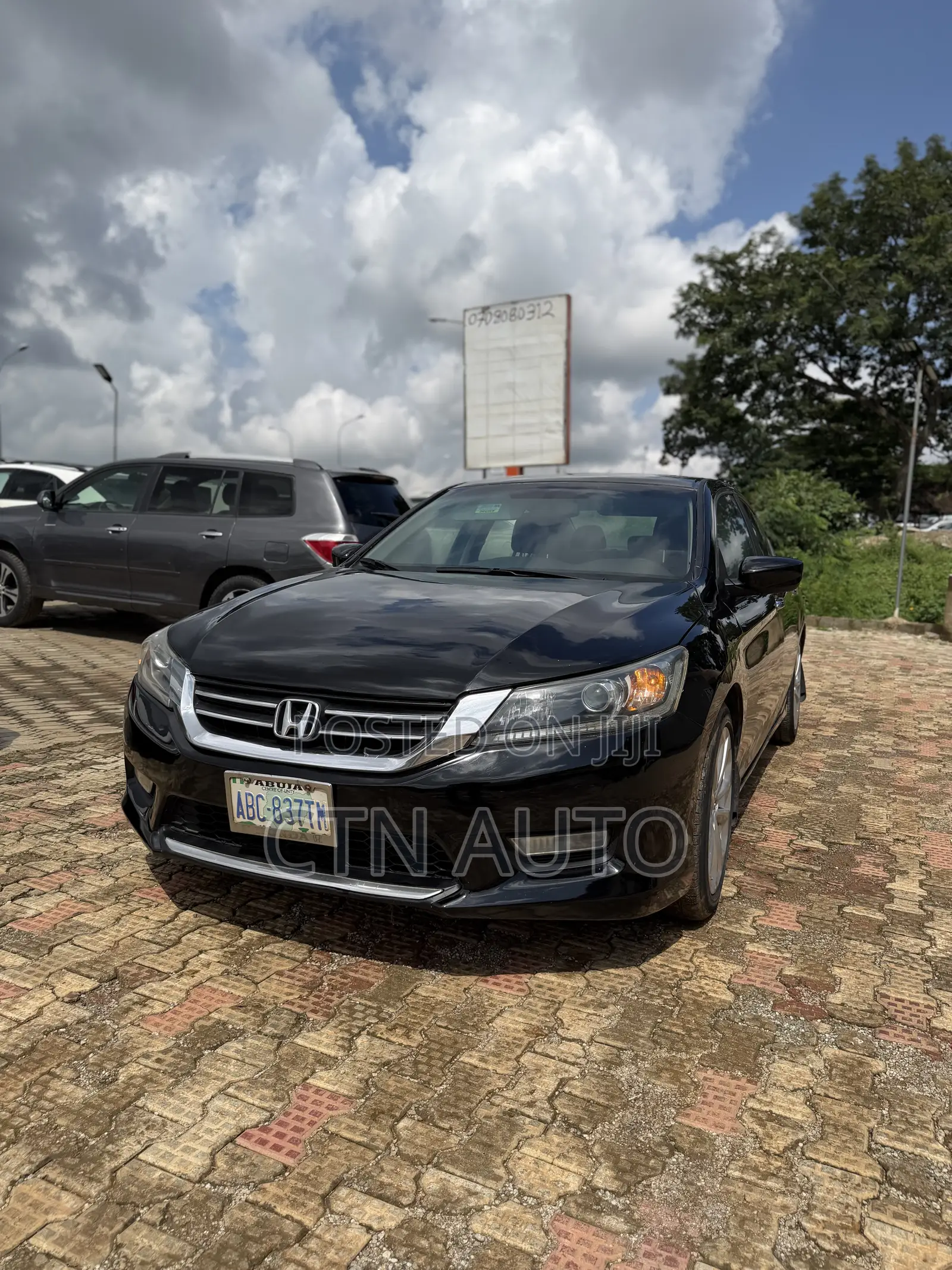 Honda Accord EX-L V-6 4dr Sedan FWD (3.5L 6cyl 6A) 2013 Black