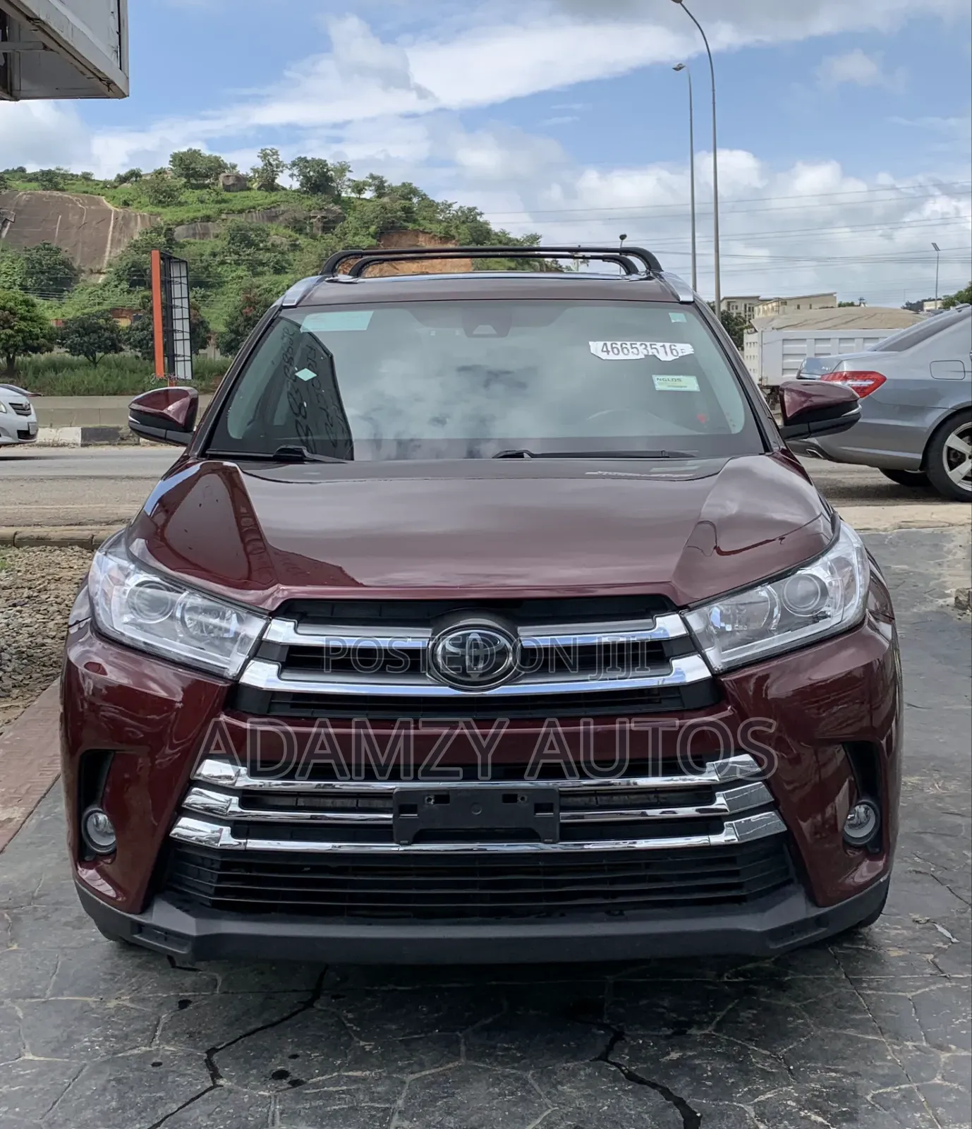 Toyota Highlander 2018 Burgundy
