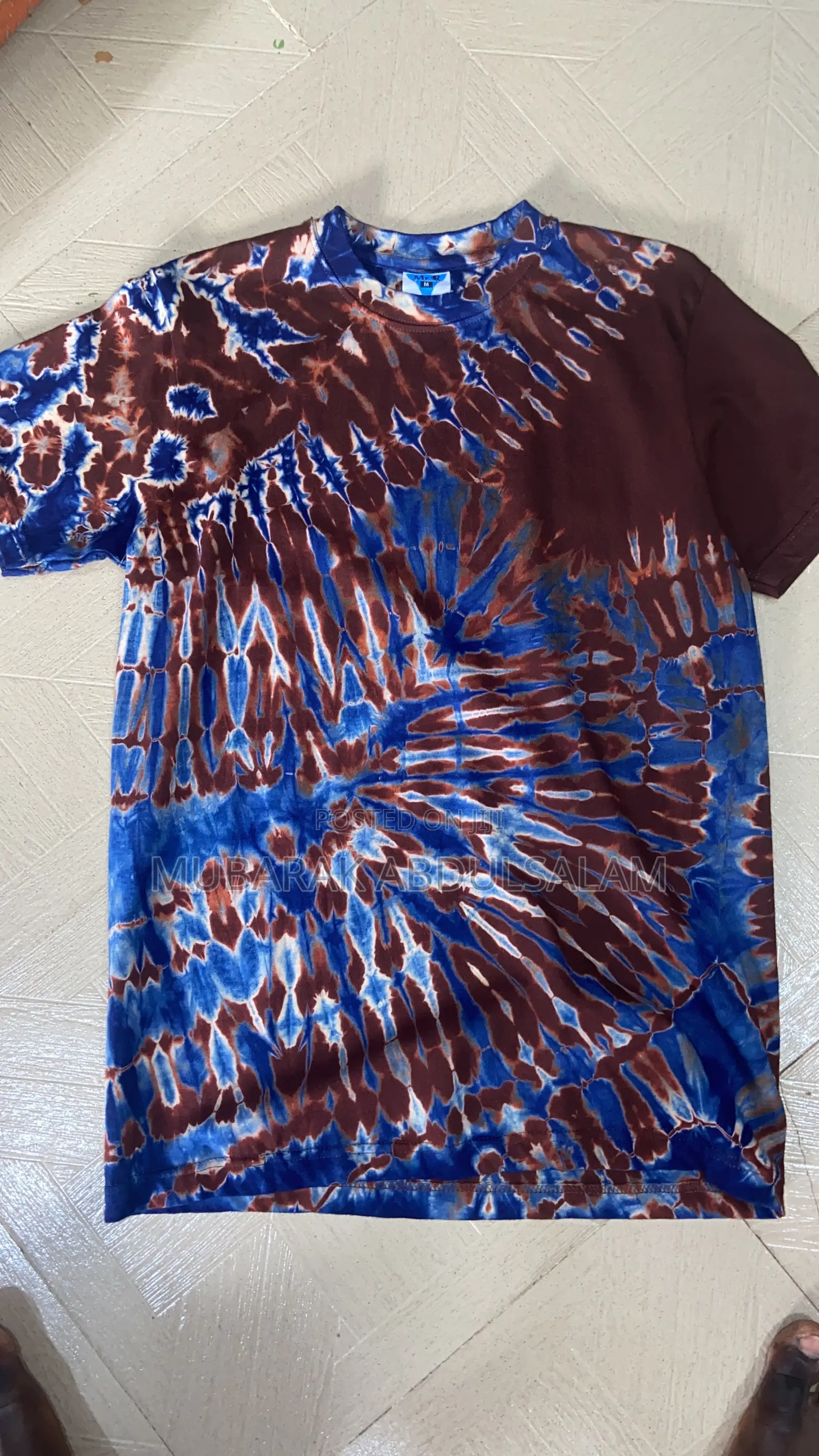 Beautiful Adire Roundneck
