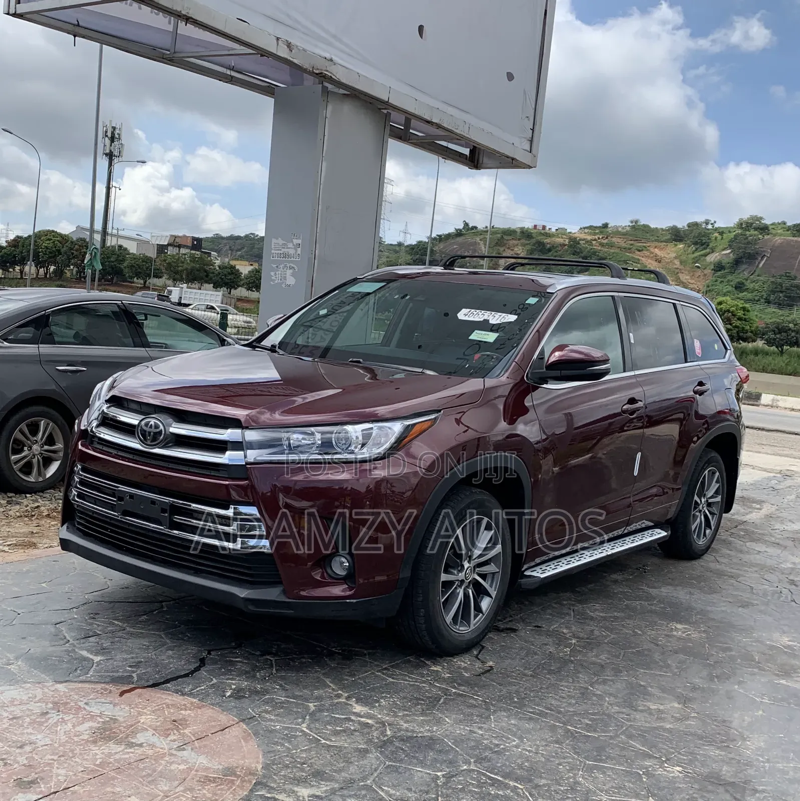 Toyota Highlander 2018 Burgundy