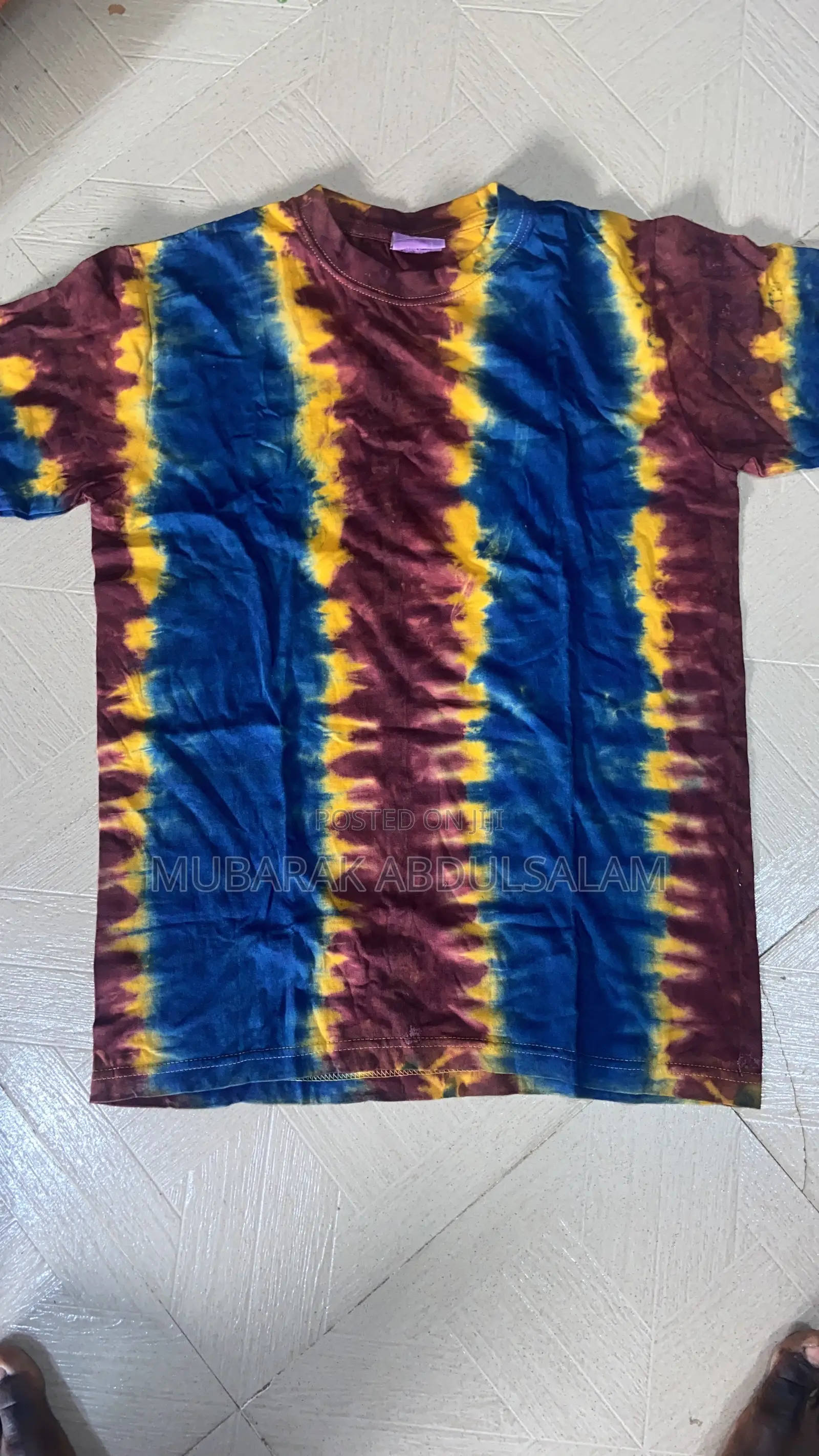 Beautiful Adire Roundneck