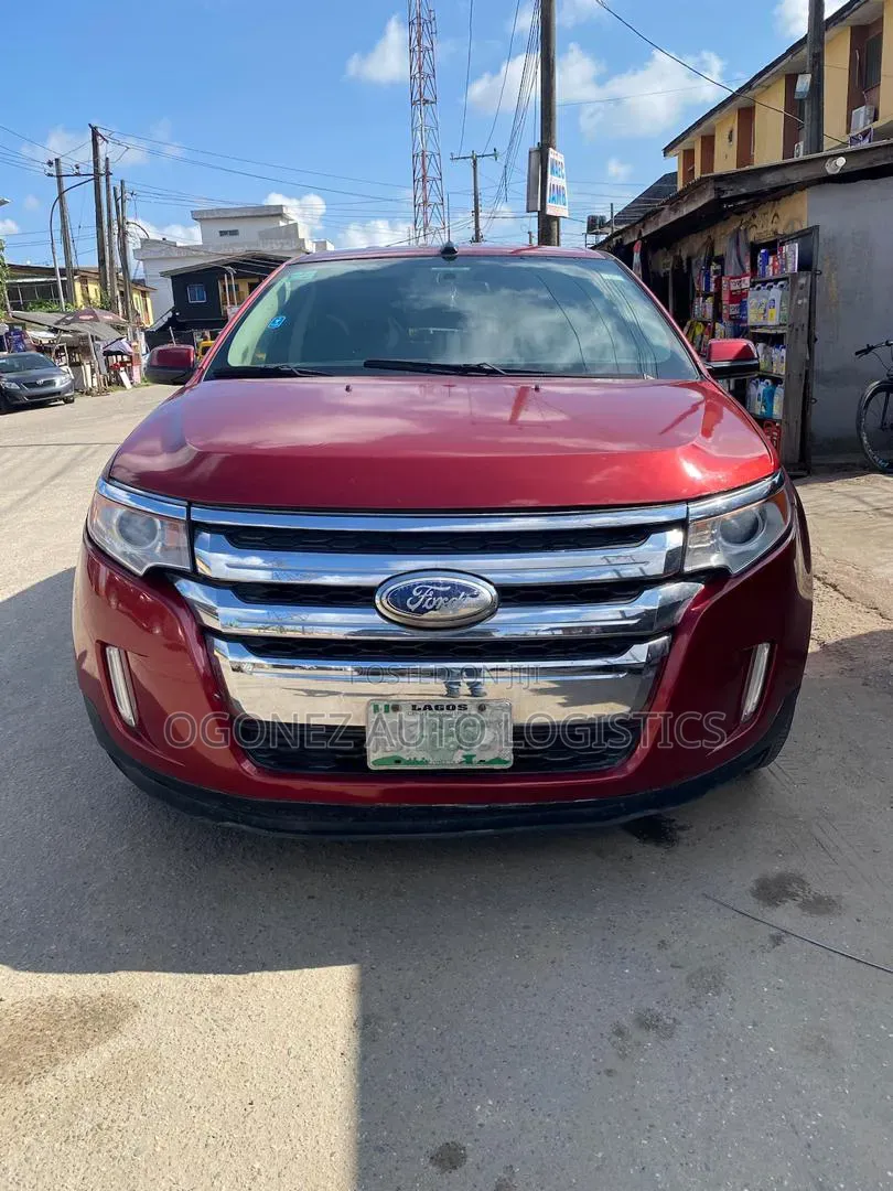 Ford Edge SEL 4dr SUV AWD (3.5L 6cyl 6A) 2014 Red