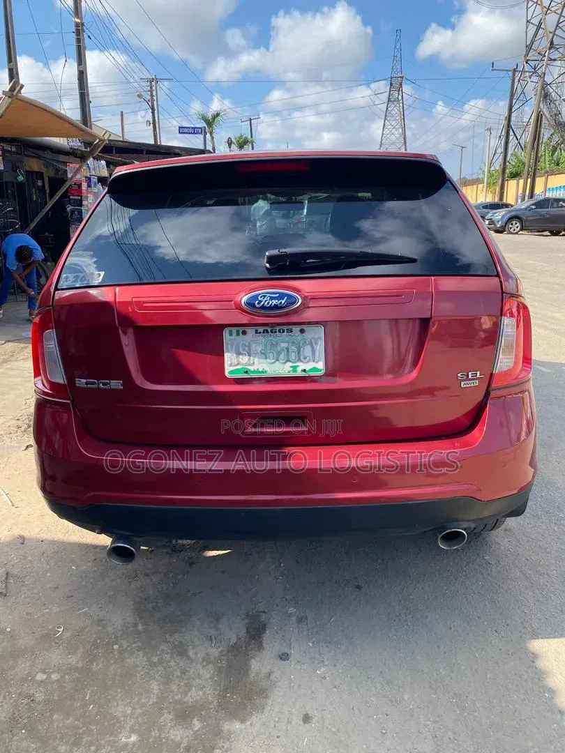 Ford Edge SEL 4dr SUV AWD (3.5L 6cyl 6A) 2014 Red