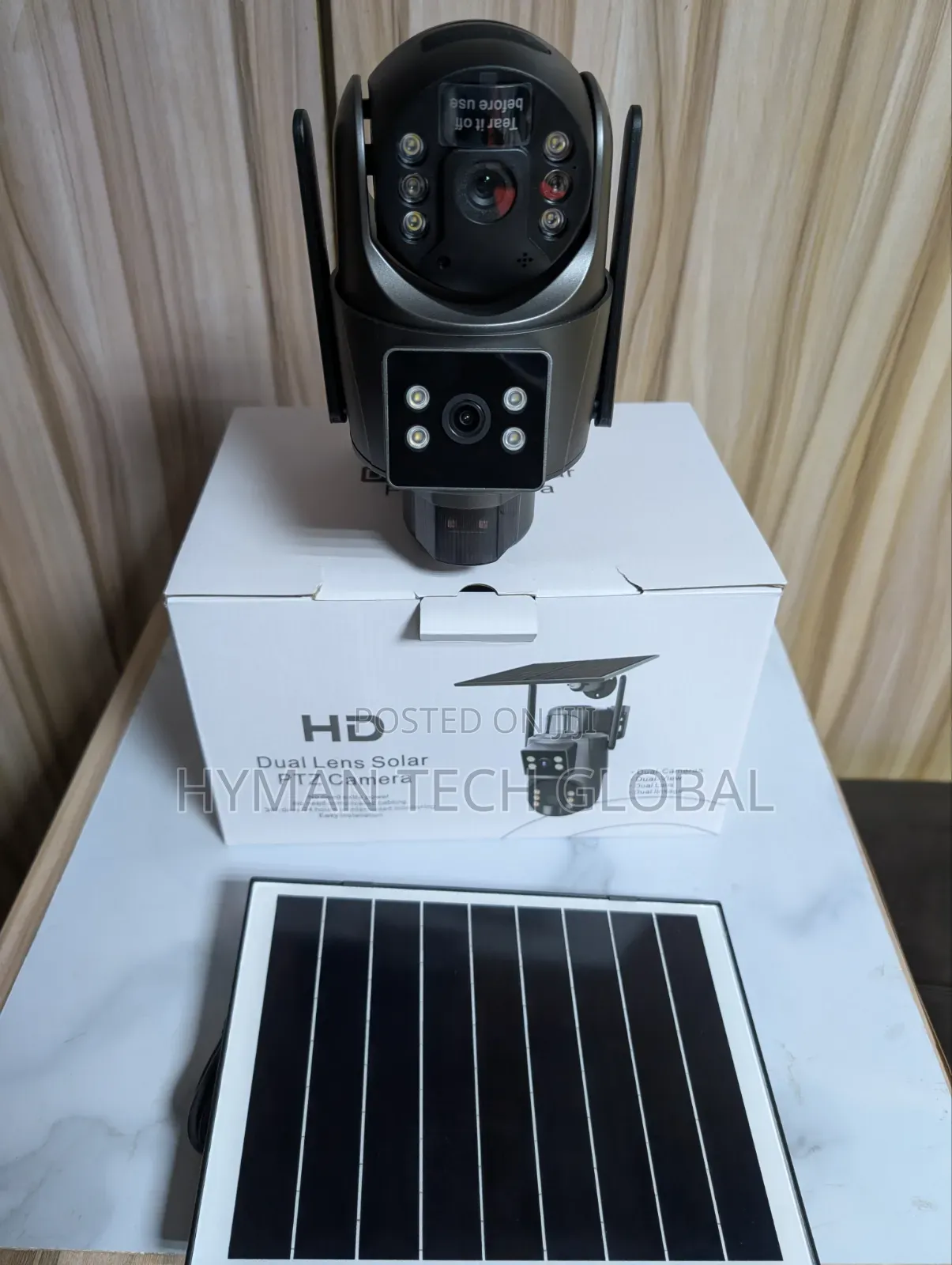 4G Solar CCTV Camera PTZ Night Vision Motion Alert Outdoor UBOX