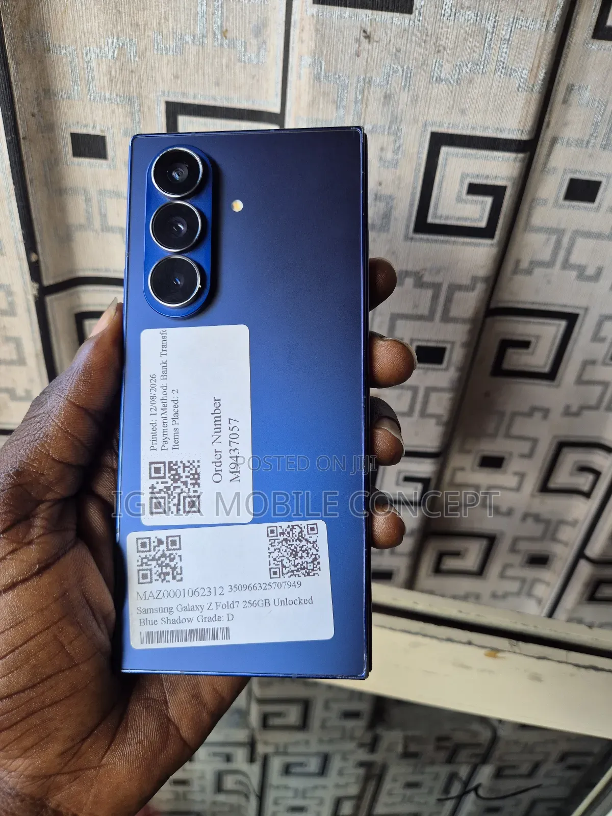 Samsung Galaxy Z Fold7 256 GB Blue