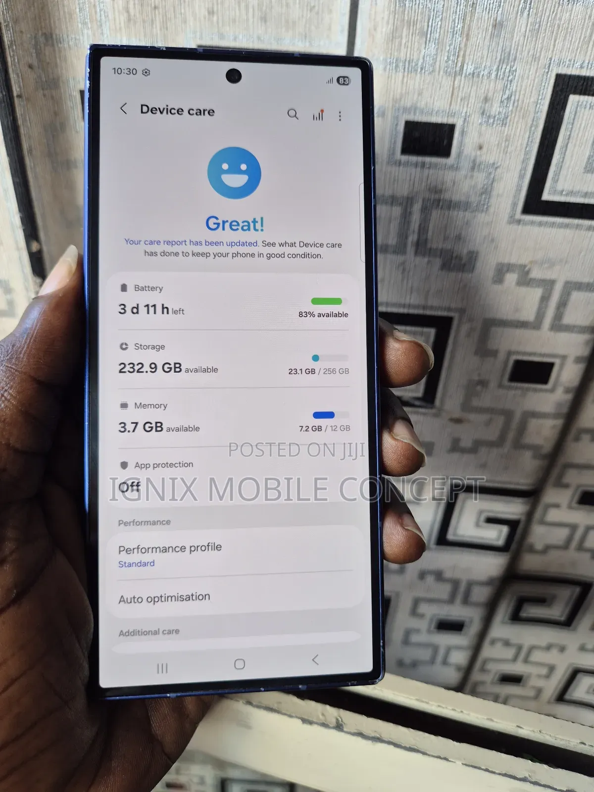 Samsung Galaxy Z Fold7 256 GB Blue