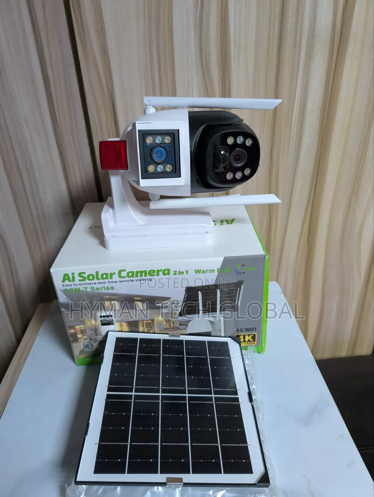 ESEE CLOUD Ai Solar Camera 2-in-1 AI Solar Security Camera