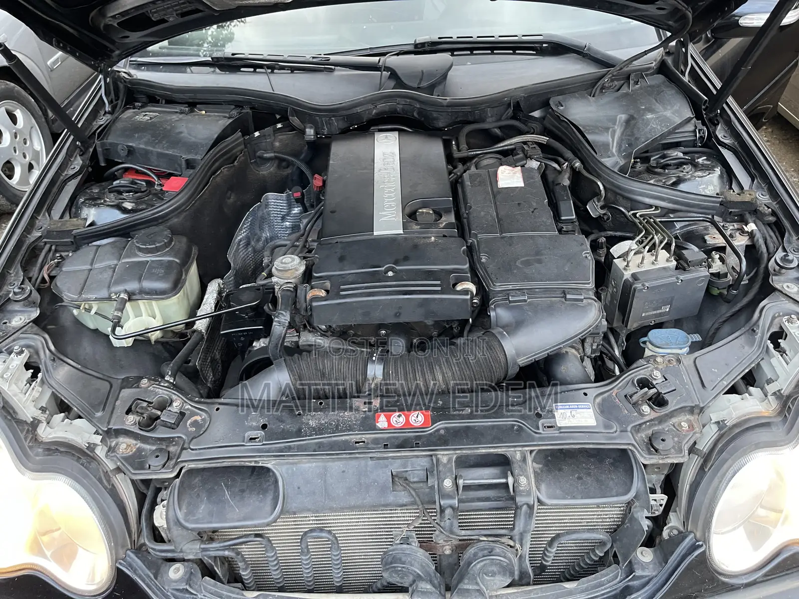 Mercedes-Benz C180 2007 Black