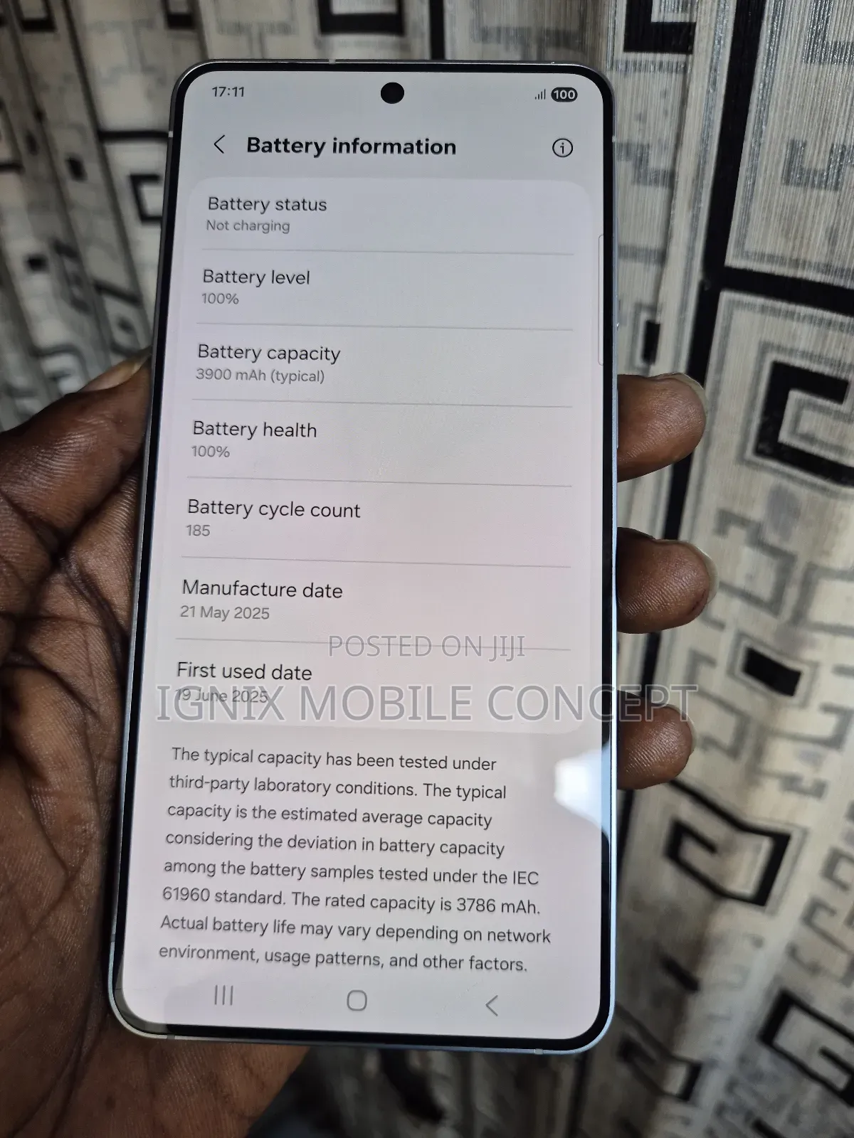 Samsung Galaxy S25 Edge 256 GB Graphite