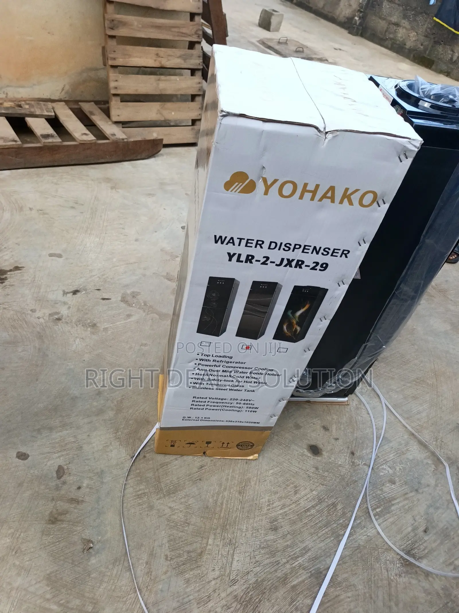 Yohako Hot Cold Water Cooler With Safety Lock