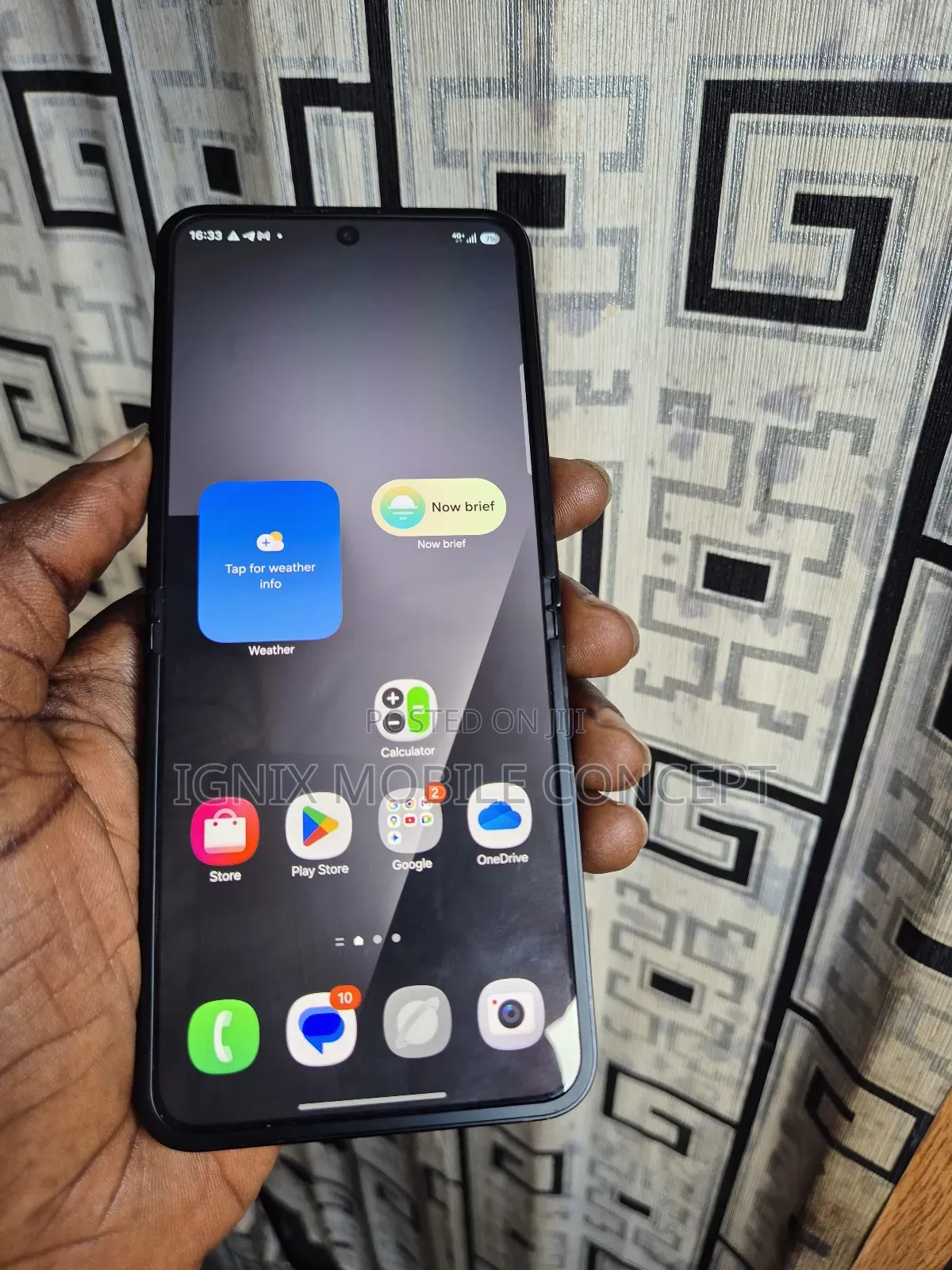 Samsung Galaxy Z Flip7 FE 5G 256 GB Black