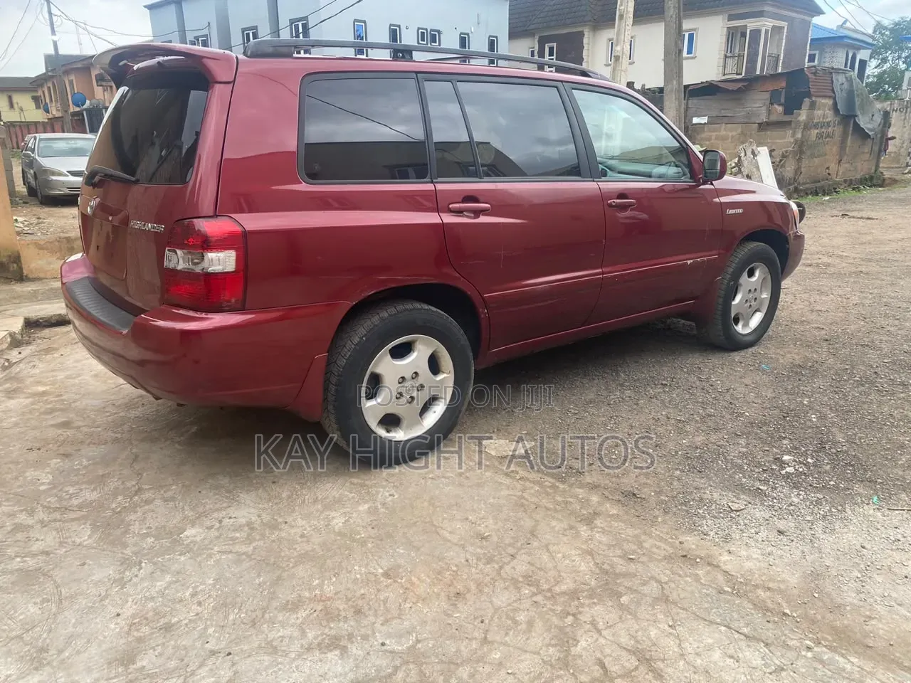 Toyota Highlander Limited V6 4x4 2004 Burgundy