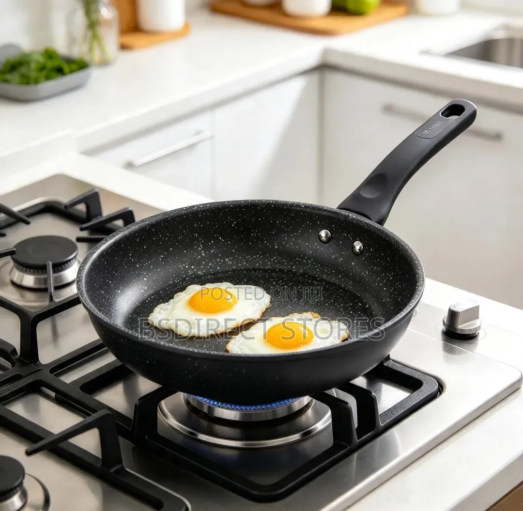 Tefal Everest Stone 24cm Thermospot, Aluminium Frying Pan