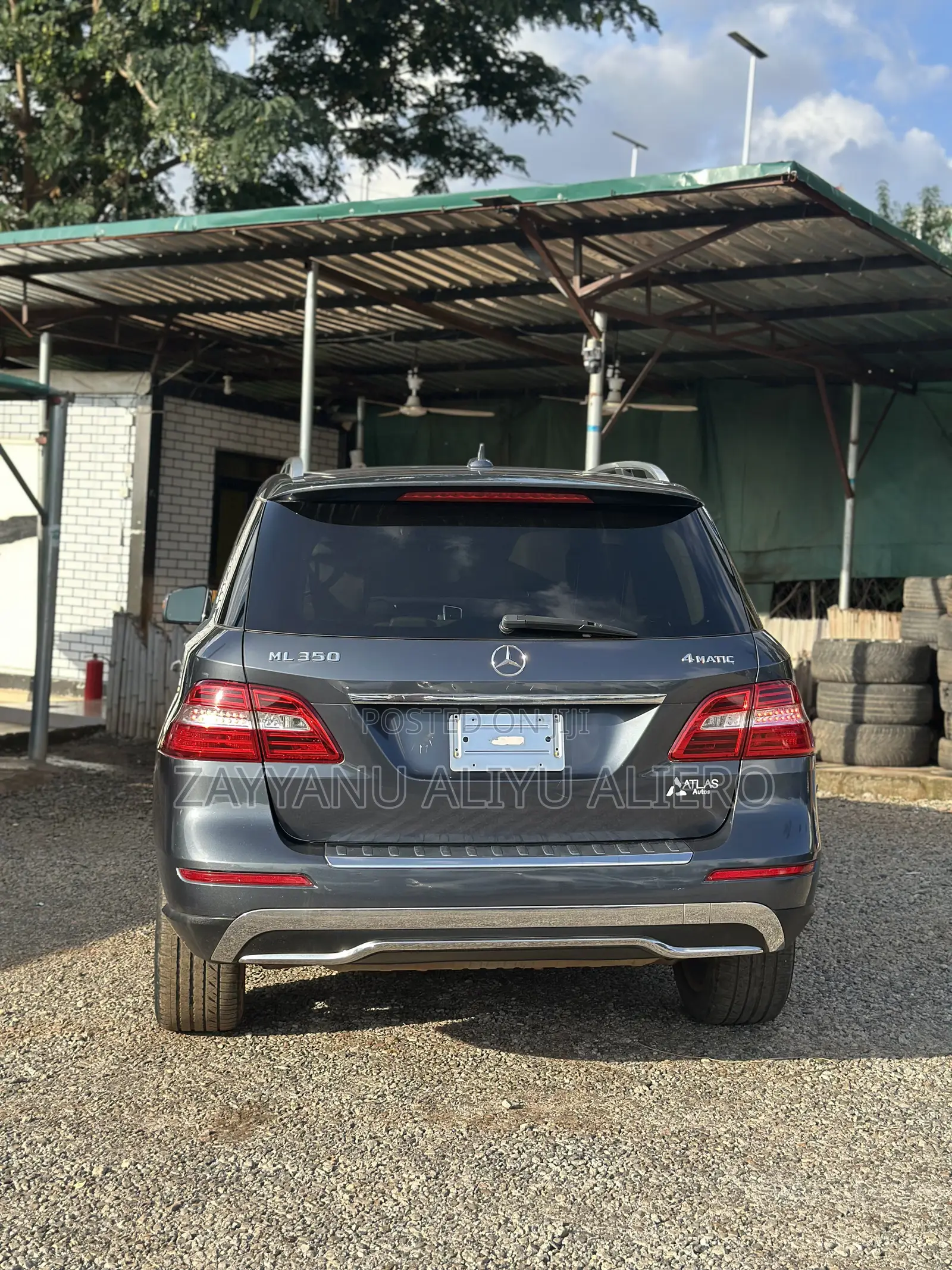 Mercedes-Benz M Class ML350 4dr SUV (3.5L 6cyl 7A) 2014 Gray