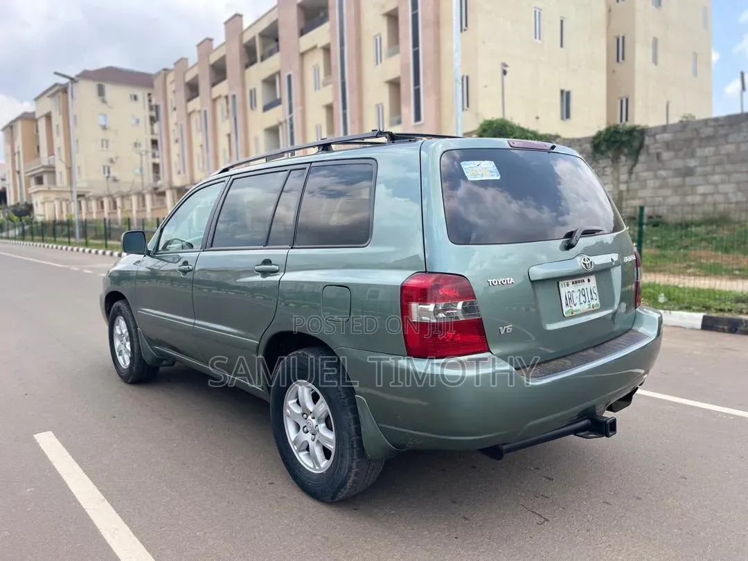 Toyota Highlander V6 2006 Green