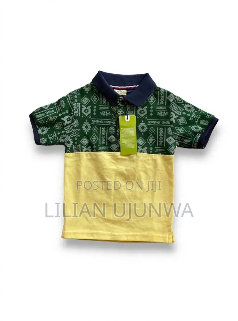 Boys Polo Top Age 2/3 3/4yrs - Turquoise Blue - Quality