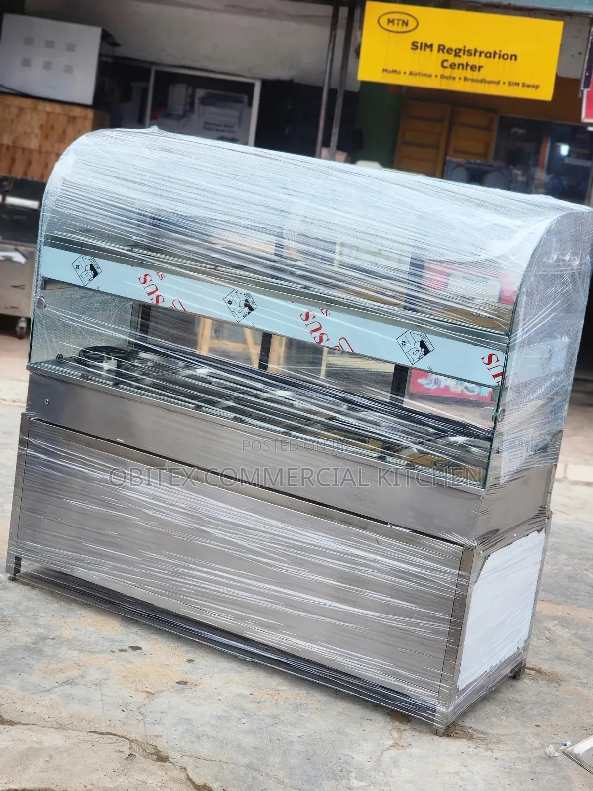 Commercial Standing Electric Food Display Warmer Up and Down 10plates
