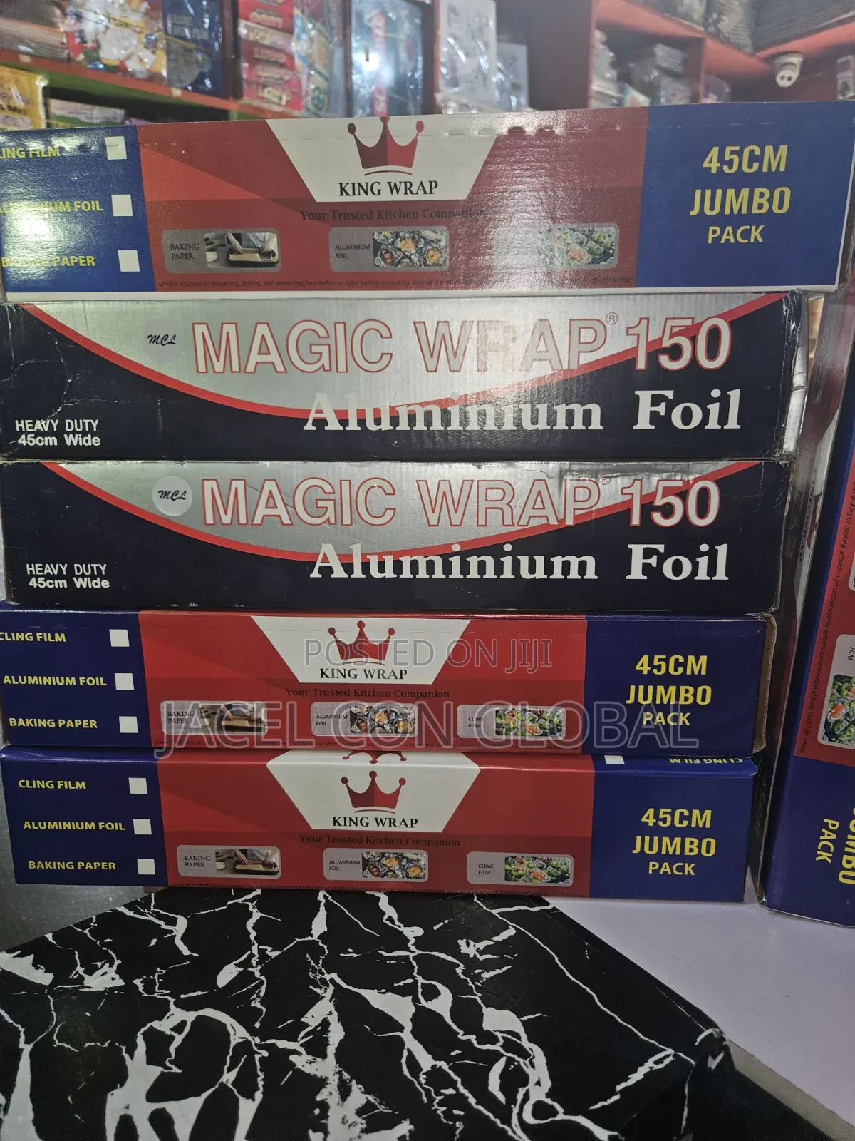 Aluminum Foil Wrap [ 45cm Jumbo Pack ]