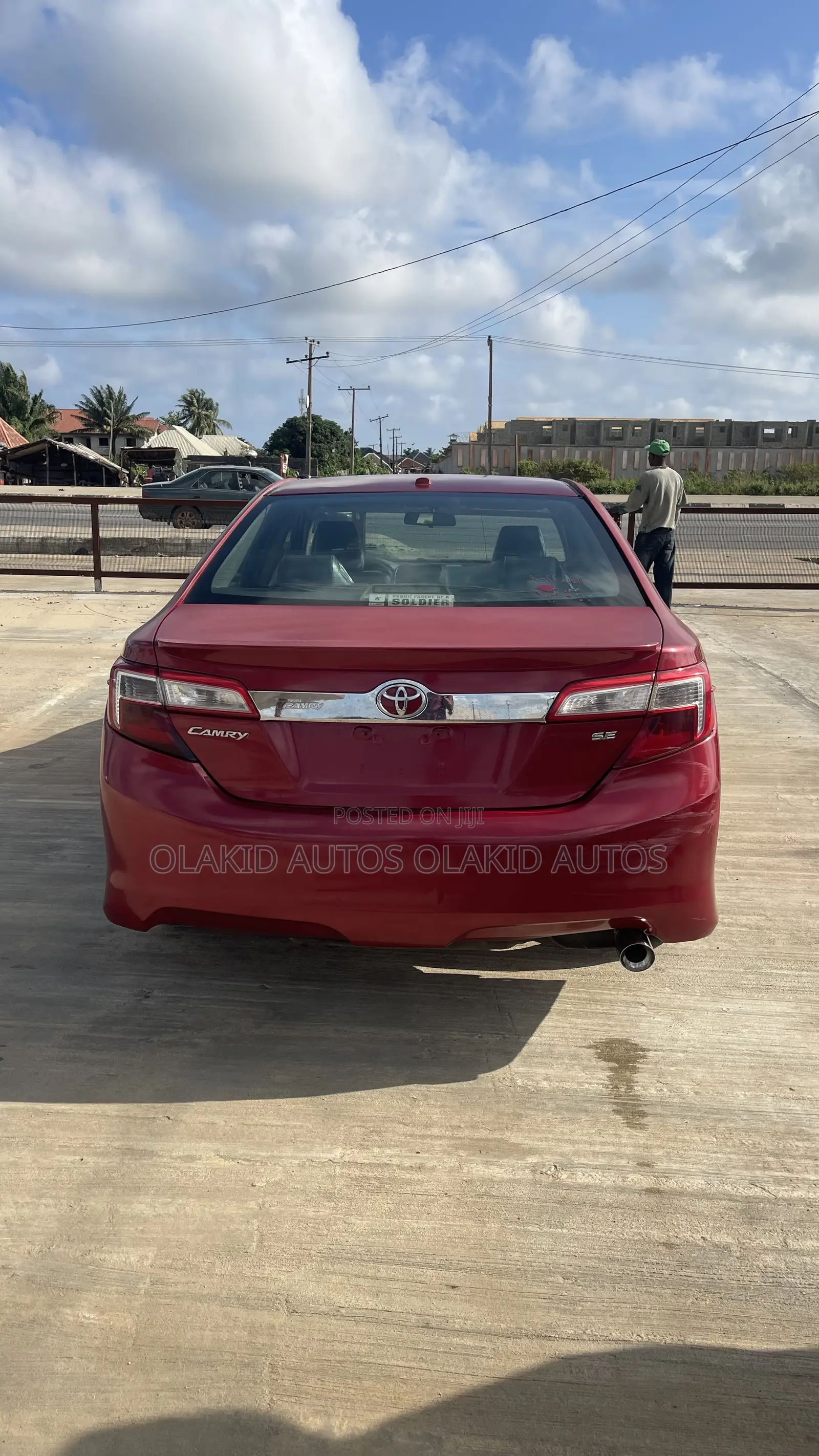 Toyota Camry L 4dr Sedan (2.5L 4cyl 6A) 2013 Red