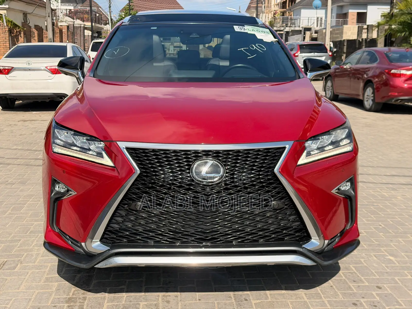 Lexus RX 350 F Sport AWD 2017 Red