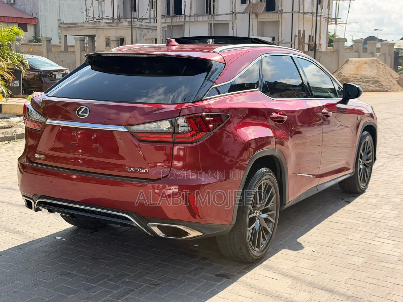 Lexus RX 350 F Sport AWD 2017 Red