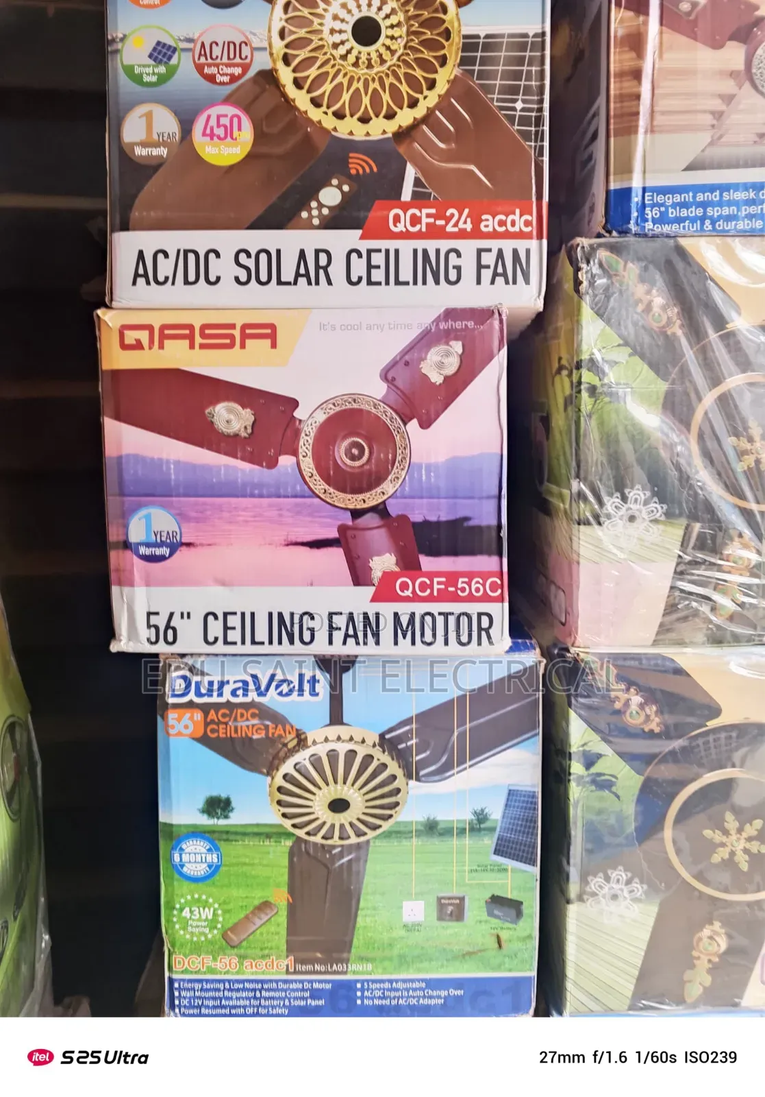 Fan Solar Qasa Ceiling Fan