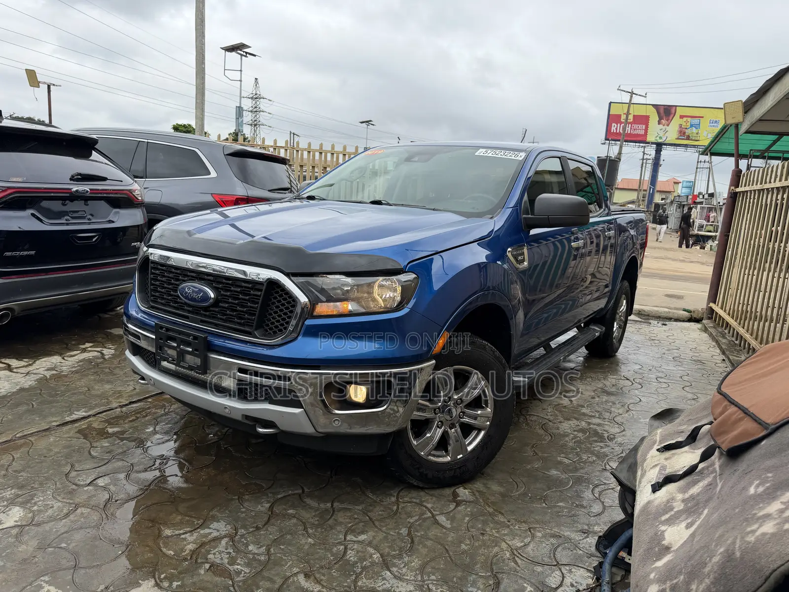 Ford Ranger Lariat 4x4 SuperCrew 5ft. 2019 Blue