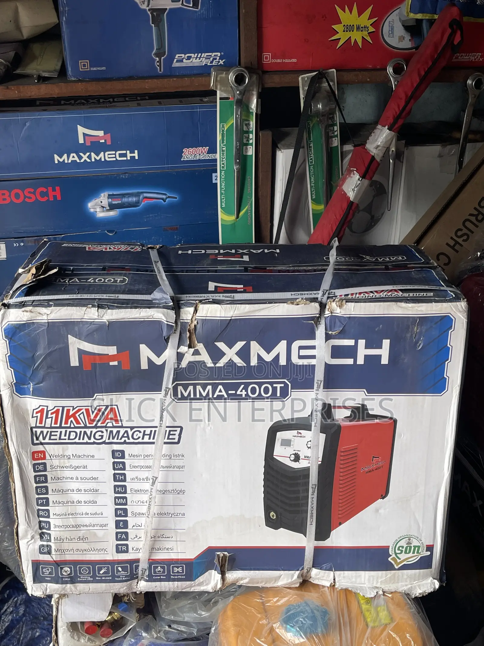Original Maxmech MMA-400T 400A 11KVA Inverter Welding Machine in Store