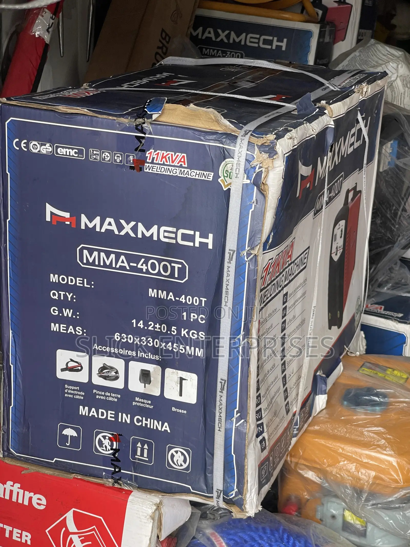 Original Maxmech MMA-400T 400A 11KVA Inverter Welding Machine in Store