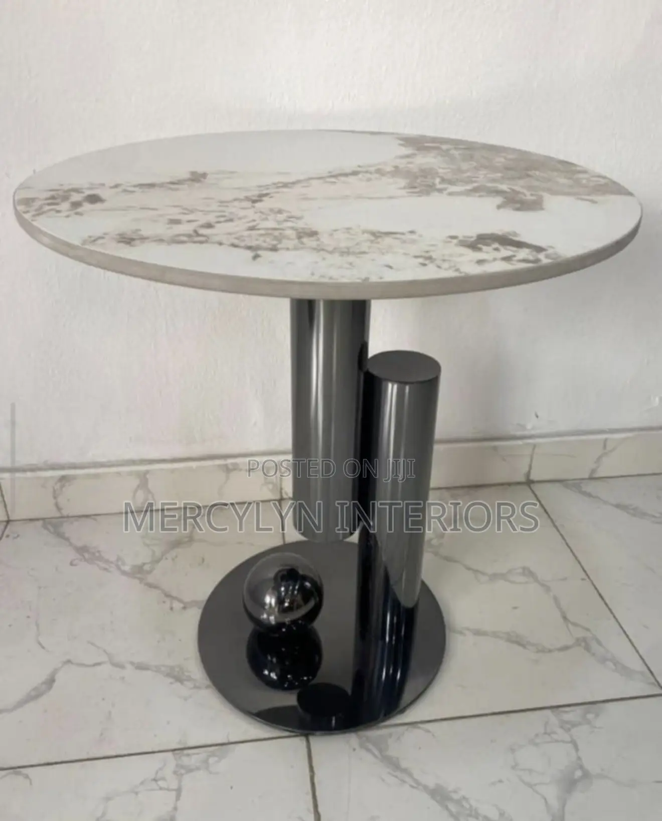 Marble Side Stool