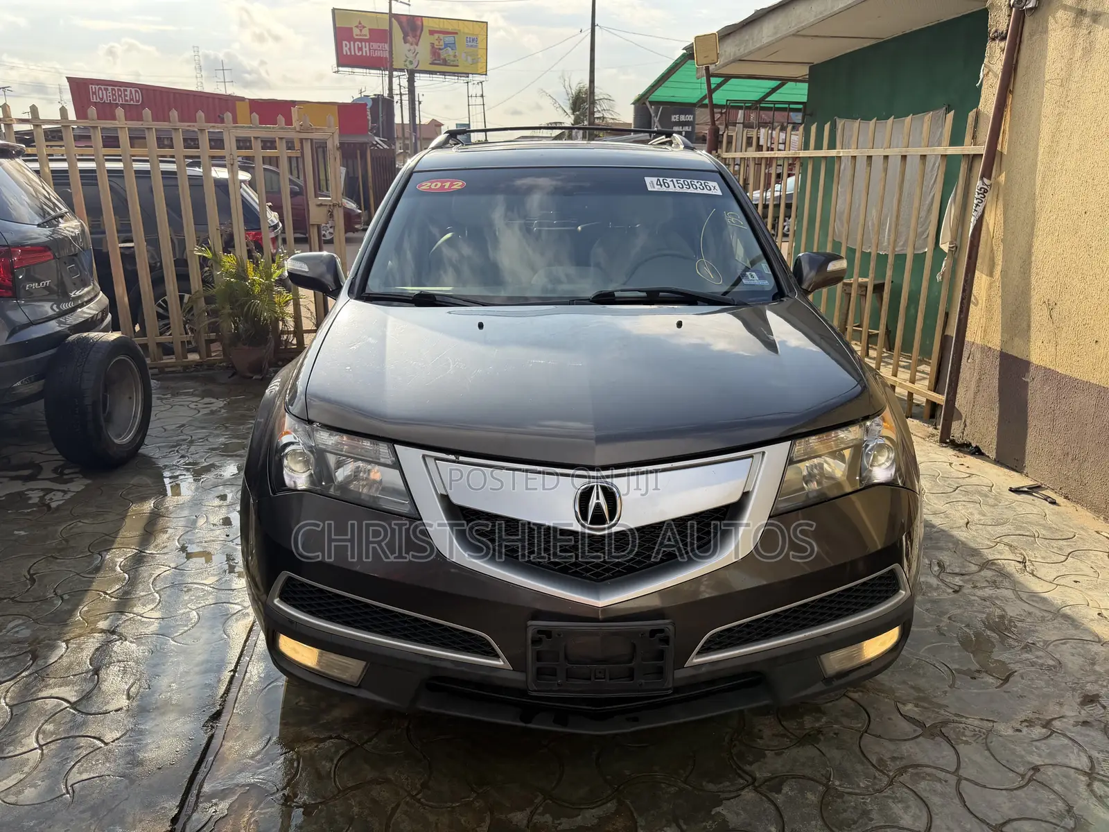 Acura MDX Technology Package SUV AWD (3.7L 6cyl 6A) 2012 Gray