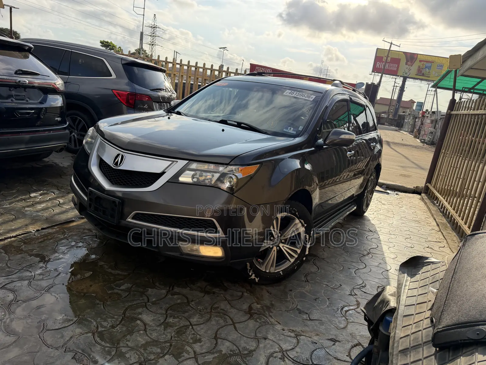 Acura MDX Technology Package SUV AWD (3.7L 6cyl 6A) 2012 Gray